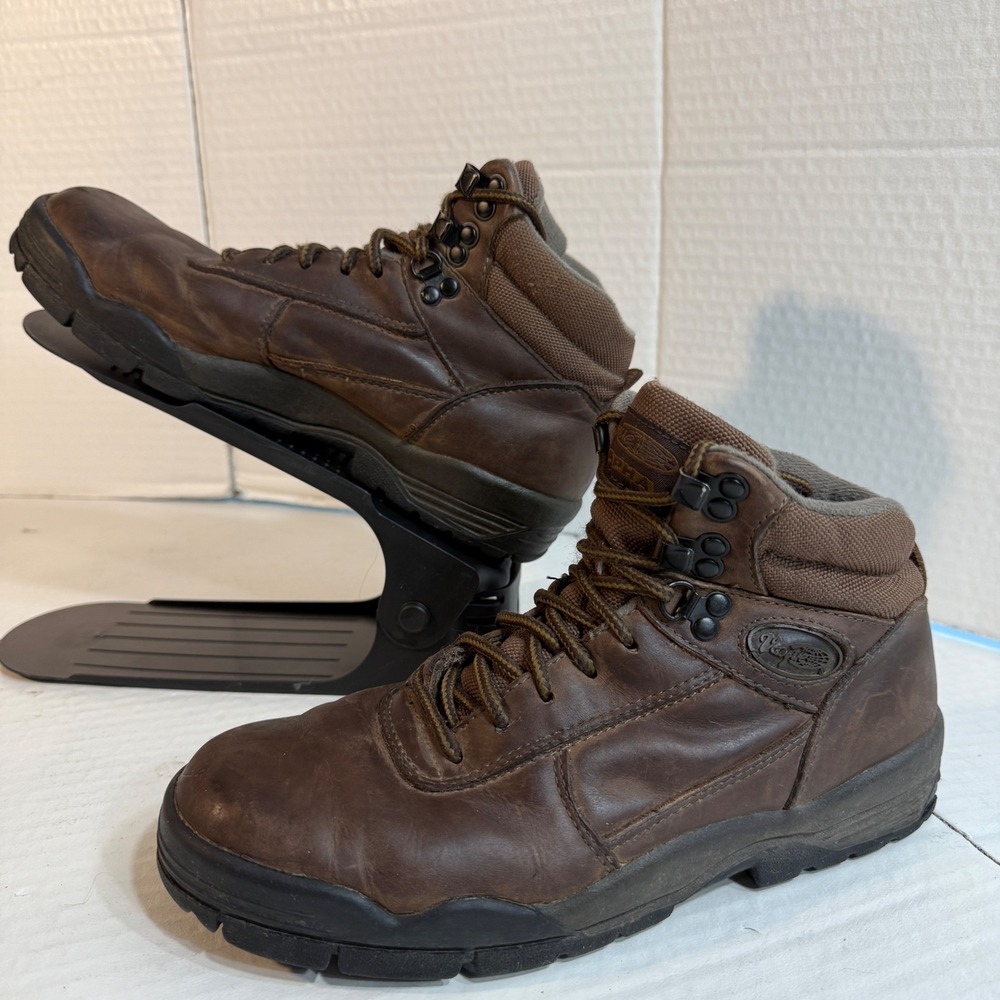 Vasque Alpha Leather Hiking‎ Boots Womens Ankle Brown Lace Up Comfort Walking